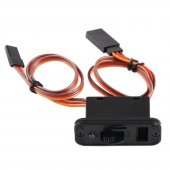 RC Switch Connectors 1Pc Heavy Duty RC Switch With LED Display JR RC On Off Connectors Accessory For Receiver RC Accessories