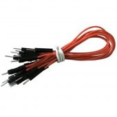 CAB_M-M 10pcs/set 10cm Male/Male Dupont Cable Orange For Breadboard