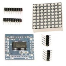 Microcontroller MAX7219 dot matrix module control Display DIY KIT