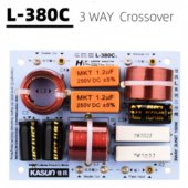 L-380C HIFIDIY LIVE Hi-Fi 3 Way 3 speaker Unit (tweeter + mid +bass ) Speakers audio Frequency Divider Crossover Filters L-380C