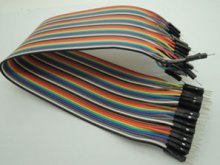 30CM Rainbow Cable 40P Male to Male