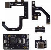 Raspberry Pi RP2040 OLED Game console guide plate set