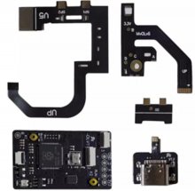 Raspberry Pi RP2040 OLED Game console guide plate set
