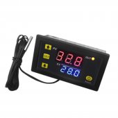 W3230 DC 24V Digital Thermostat Thermometer Regulator Heating Cooling Control Instruments LED Display