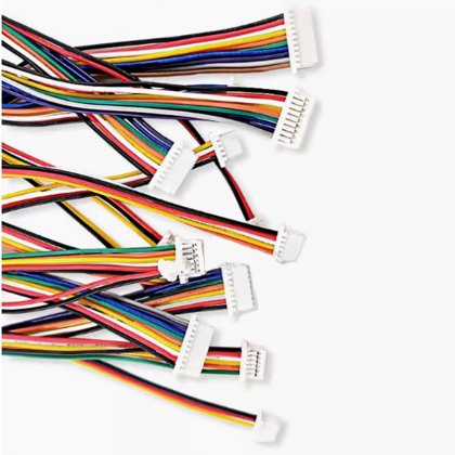 8P A-A 200MM SH 1.0 Wire Cable Connector DIY SH1.0 JST Double Connect Terminal Plug 28AWG 20CM