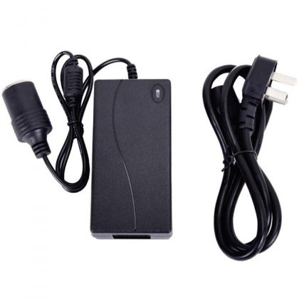Car charger socket 220V to 12V 10A car power converter (AC / DC) / EU Plug
