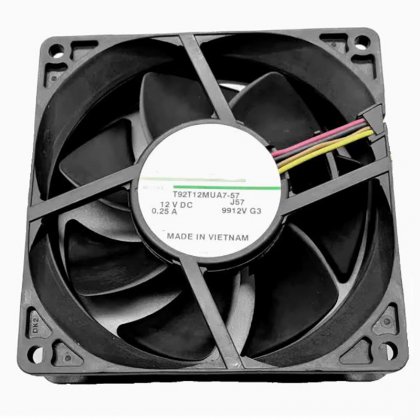 CPU radiator fan 9CM T92T12MUA7-57 9025 12V 0.25A high wind volume mute 4-wire PWM speed control fan