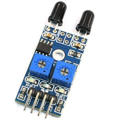 3.3-12V Adjustable Sensitive 2 Channel Flame Sensor Module