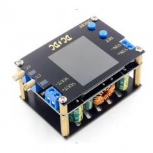 3A 35W Without Fan / DC DC Automatic Boost/Buck Converter CC CV Power Module 0.5-30V 3A 35W Adjustable Regulated power supply Voltmeter