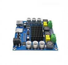 XH-M565 12V TO 24V 50W dual-channel high-power digital power amplifier board integrated USB and TF card