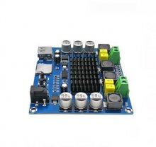 XH-M565 12V TO 24V 50W dual-channel high-power digital power amplifier board integrated USB and TF card
