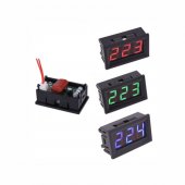 Green (plug-in type) 0.56 inch AC AC30-500V/two-wire digital display voltmeter 220V 380V