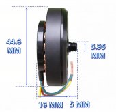 Efficient disc brushless motor/high-precision robot motor DC12V-24V low-speed high torque 316KV