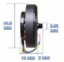 Efficient disc brushless motor/high-precision robot motor DC12V-24V low-speed high torque 316KV