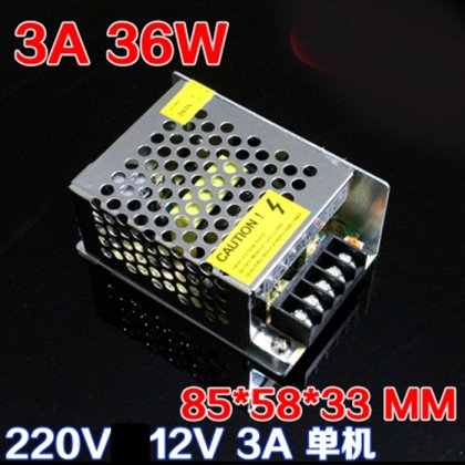 12V 3A 85*58*33MM Adapter