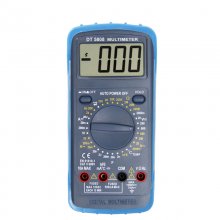 Multimeter DT5808 to measure capacitance frequency and temperature