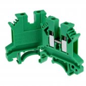 Green Din Rail Terminal Block UK-2.5B Wire Electrical Conductor Universal Connector Screw Connection Terminal Strip Block UK2.5B