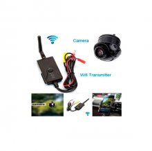 Fochtech wired / wireless wi-fi real-time video transmitter support IOS and Android, and a rear-view CCD Camera