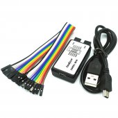 Logic Analyzer USB Saleae 24M 8CH with Buffer Chip Supports 1.1.15