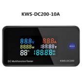 KWS-DC200 10A Voltmeter Ammeter Power Energy Meter AC 50-300V Wattmeter Electricity Meter with Reset Function 0-10A