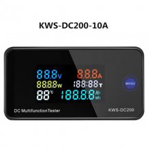 KWS-DC200 10A Voltmeter Ammeter Power Energy Meter AC 50-300V Wattmeter Electricity Meter with Reset Function 0-10A