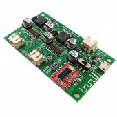 HF69B 6W+6W Dual Channel Stereo Bluetooth Speaker Amplifier Board Power By DC 5V Or 3.7V Lithium Battery With Power Charging