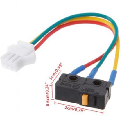 Gas Water Heater Micro Switch Three Wires Small On-off Control Without Splinter