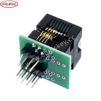 SOP8 to DIP8 narrow body, (Remarks the plastic width 3.81), IC test socket, burn Block