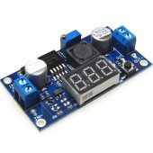 Adjustable 4.0-40V to 1.25-37V 5/12V DC LM2596 Voltage Regulator Experimental Power Buck Converter+LED Voltmeter