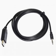 3.6M D-SUB 9-PIN DB9 RS232 TO TRS MINI 2.5MM AUDIO JACK AJ PLUG ADAPTER APC UPS 940-0299A CONSOLE DEBUG CABLE FOR APC AP9630 AP9631