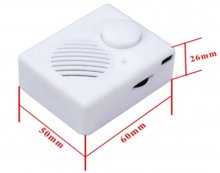 360 second USB function plush toy squeeze speaker recording box