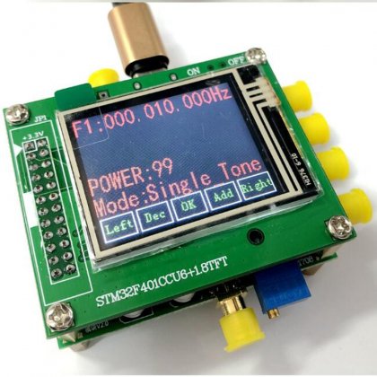 AD9854 DDS module / DDS development board / signal generator / support FSK PSK frequency sweep, etc. open source