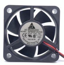 AFB0512VHD 5020 12V 0.24A 5cm Dual Ball Bearing Server Fan 3 wire