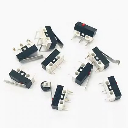 MS-1A-13.5-L Micro Limit Switch Momentary Push Button Switch 1A 125V AC Mouse Switch