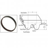 400-2GT-6 Bandwidth:6mm Pitch:2mm Length：400 Teeth QTY：200