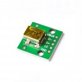 Electronic Module USB To DIP Micro USB Head Mini-5P Patch 2.54mm Adapter USB Board