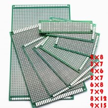 2x8 3x7 4x6 5x7 6x8 7x9 8x12 9x15 Double Side Prototype PCB