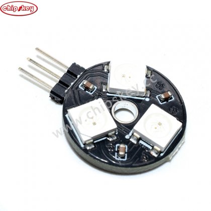 7 WS2812 5050 RGB LED Ring