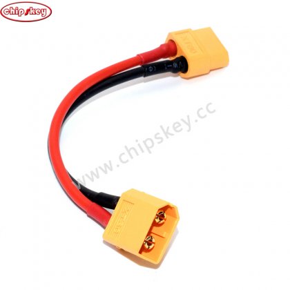 XT60 Male to Female Extension Cable 10CM