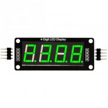 Green TM1637 LED Display Module 4 Digit 7 Segment 0.56 inch Time Clock Indicator Tube Module