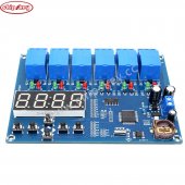 XH-M194 time relay control module multi-channel timing module 5 way relay time control panel