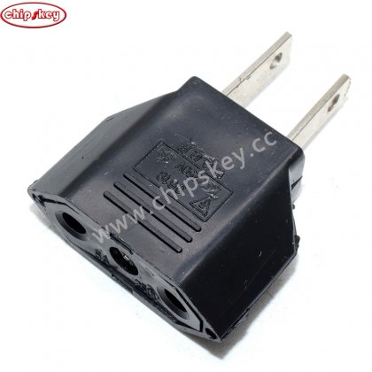 EU Plug to USA Plug Convertor Adapter