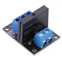 12V 1 Channel SSR Solid-State Relay Low Level Trigger With fuse Stable 240V 2A