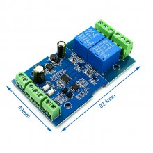 Modbus-Rtu 2-channel relay module switch input and output RS485/TTL communication output