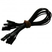 CAB_F-F 10pcs/set 20cm Female/Female Dupont Cable Black For Breadboard