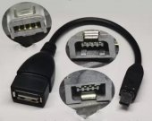Mini 4Pin Male to USB A Female