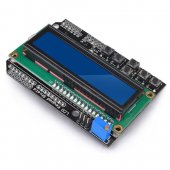 1602 LCD Keypad Shield Module Display for Arduino Duemilanove Uno Mega