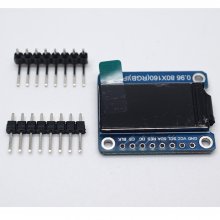0.96 inch TFT OLED IPS LCD screen st7735 8pins 80*160
