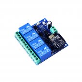 ESP8266 ESP-01 12V 4 Way WiFi Relay Module Things Smart Home Remote Control Switch ESP01 WIFI Wireless Module Phone APP