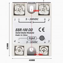DD (DC-DC) 100A SSR-100DD